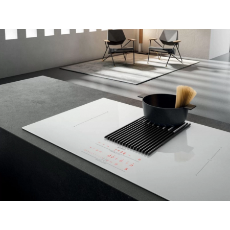 Индукционная варочная панель со встроенной вытяжкой Elica NikolaTesla Libra WH/A/83 А-4